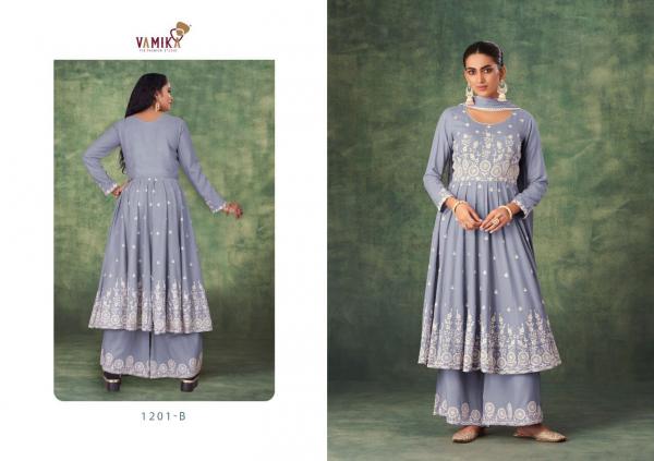 Vamika Sakhi 1201 Rayon Exclusive Super Hit Party Wear Collection